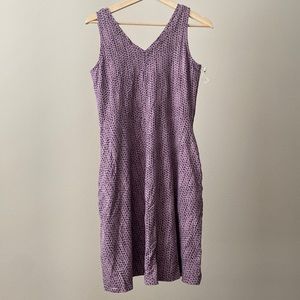 Pact Organic Cotton Skater A Line Mini Dress (Size L)